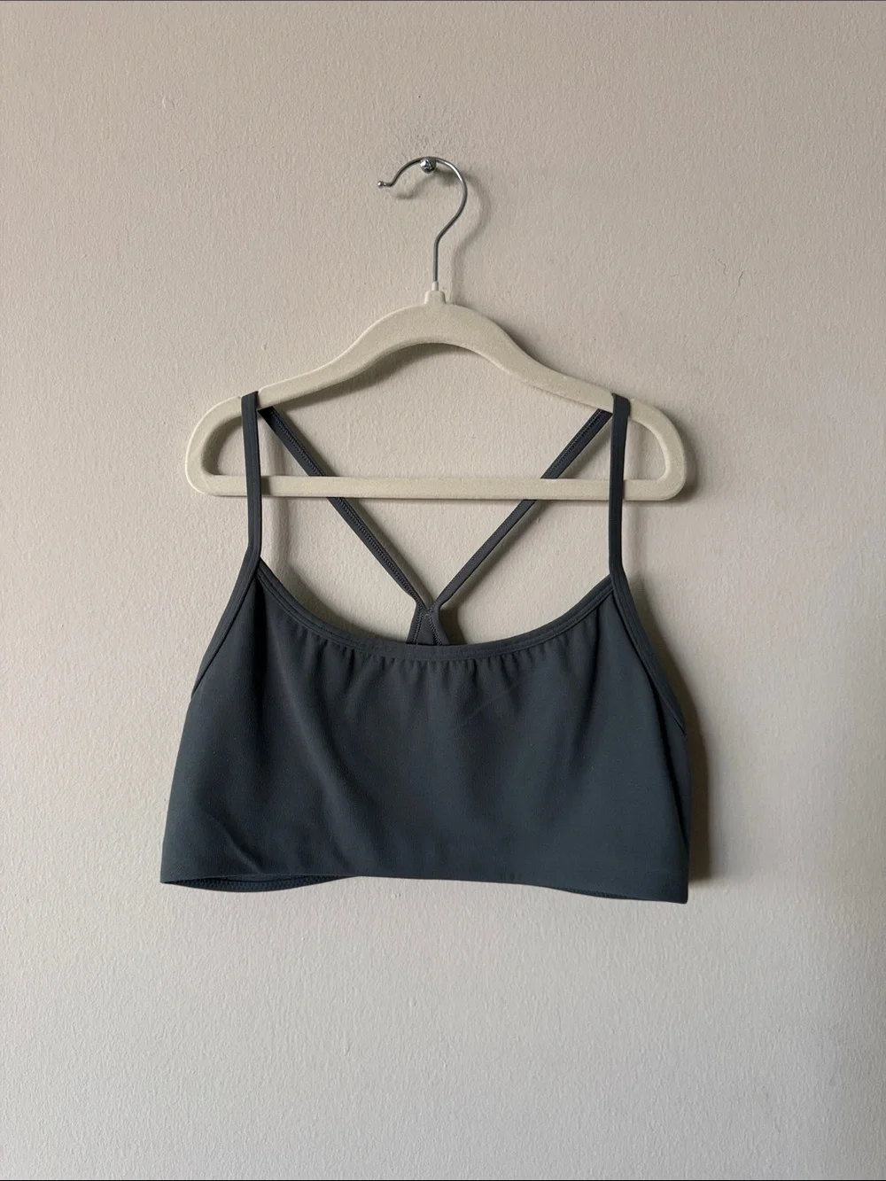 Vuori Charcoal All The Feels Sports Bra - matching set